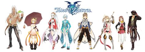 Tales of Zestiria Characters by CatCamellia on DeviantArt