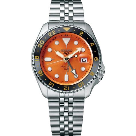 Seiko 5 Sports SSK GMT Orange Automatic Men's Watch SSK005K1 for $428 ...