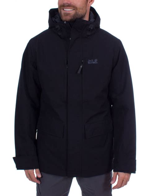 Jack Wolfskin Heren West Coast Jacket (Black) Winter Outdoor Jas