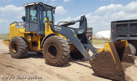 2010 John Deere 624K High Lift wheel loader in Howardwick, TX | Item DD1146 sold | Purple Wave