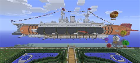 That Steampunk Battleship Minecraft Project