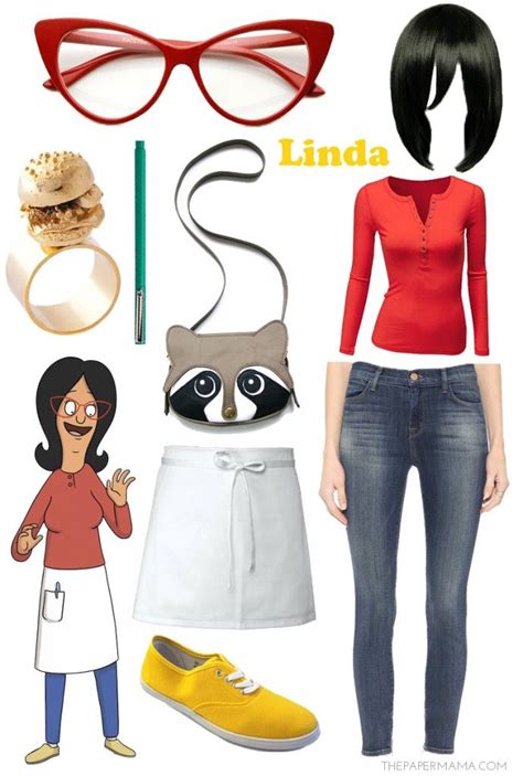 Linda Belcher Halloween Costume Bob's Burgers - The Paper Mama | Burger ...