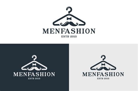 Men Fashion Logo | Fashion logo, Logo templates, Freelance graphic design