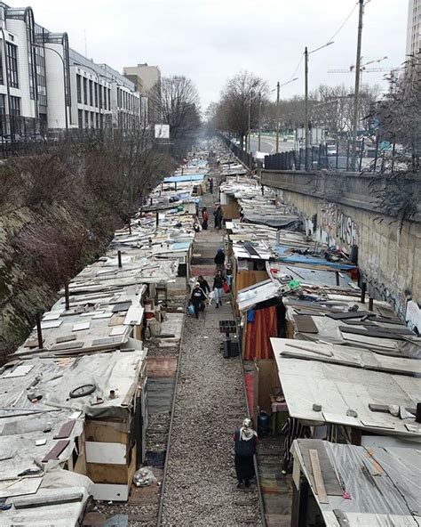 "No this is not India, this is Paris. A slum with rom people." Extreme ...