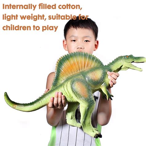 23 Inch 60 Cm Spinosaurus Toy Sound Vocal Dinosaur Realistic Texture Model Plastic Play Toys ...