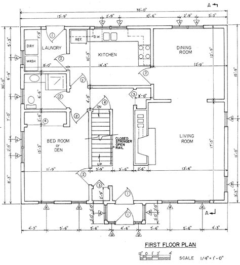 Saltbox Home Floor Plans - floorplans.click