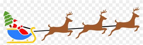 Top 101+ Reindeer sleigh cartoon - Tariquerahman.net