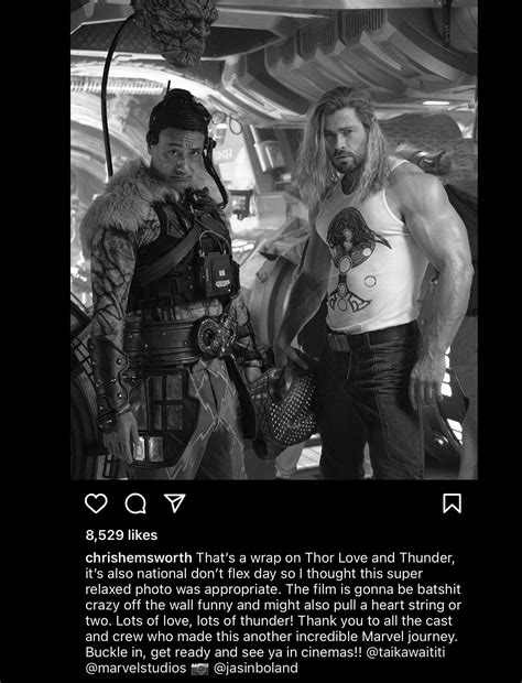 Thor 4 has officially wrapped : SnyderCut