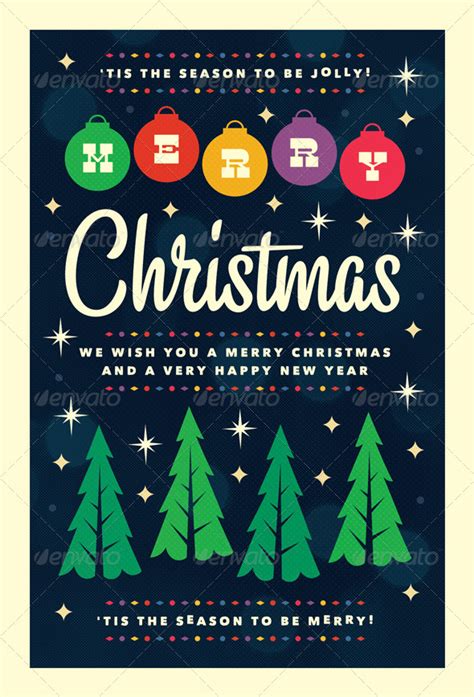 Merry - Christmas Flyer Template by furnace | GraphicRiver