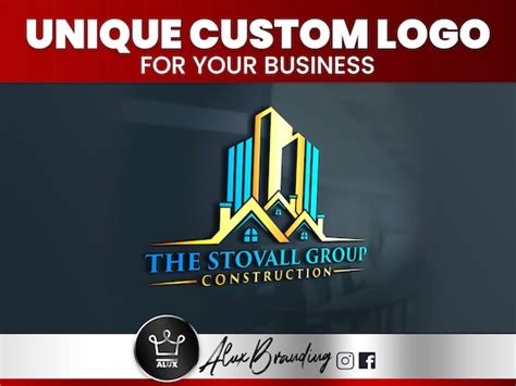 CONSTRUCTION LOGO Design Custom Construction Logo Design | Etsy