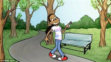 Teenager with cerebral palsy creates cartoon to explain her condition ...