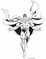 Superman Printable Coloring Pages sketch template