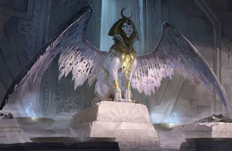 #Fantasy #Creature #Sphinx #Wings #1080P #wallpaper #hdwallpaper # ...