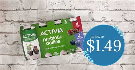 Activia Probiotic Dailies are as low as $1.49 - Kroger Krazy