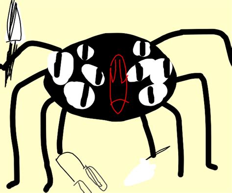 GIANT ENEMY SPIDER - Drawception