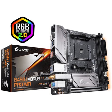 B450 I AORUS PRO WIFI (rev. 1.0) 主な特徴 | マザーボード - GIGABYTE Japan