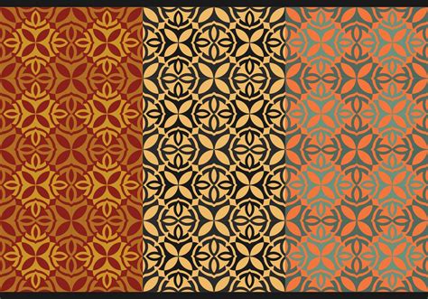 Free Thai Seamless Vector Patterns, Vol. I 102832 Vector Art at Vecteezy