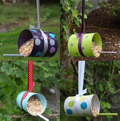 21 Most Creative DIY Bird Feeders Designs (Free Tutorials) | Idées de recyclage, Deco boite de ...