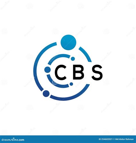 CBS Letter Logo Design on White Background. CBS Creative Initials Letter Logo Concept Stock ...