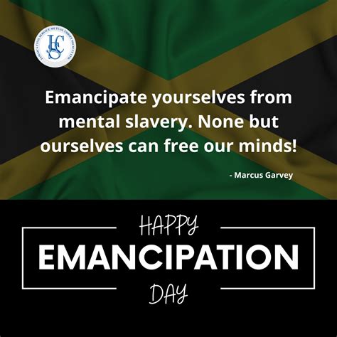 Happy Emancipation Day - JCSMTS