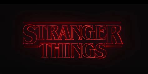 Stranger Things opening titles and credits: The story behind the typeface and red lettering ...