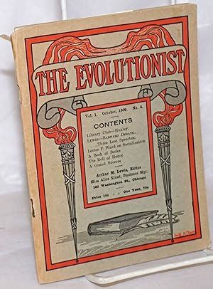 The Evolutionist: Vol. 1 No. 4, October 1909 by Lewis, Arthur M., ed: (1909) Magazine ...