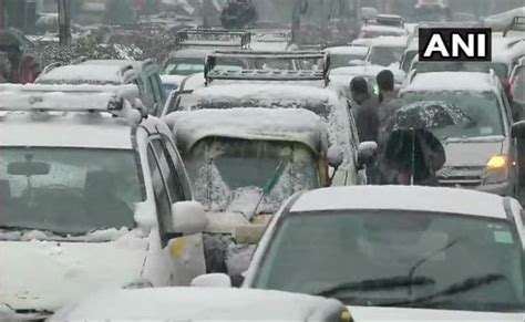 Jammu And Kashmir In Darkness After Season's First Snowfall