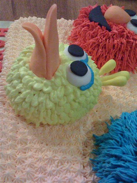 CAKE CUPBOARD: Sesame Street Cake - Big Bird, Elmo and Cookie Monster!