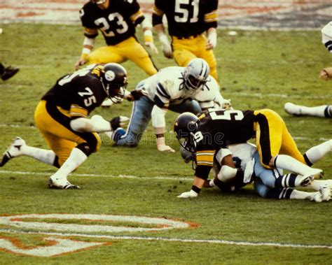 Steel Curtain, Superbowl XIII Editorial Photo - Image of tackle ...