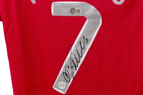 Cristiano Ronaldo Signed Manchester United Jersey (Beckett) | Pristine Auction