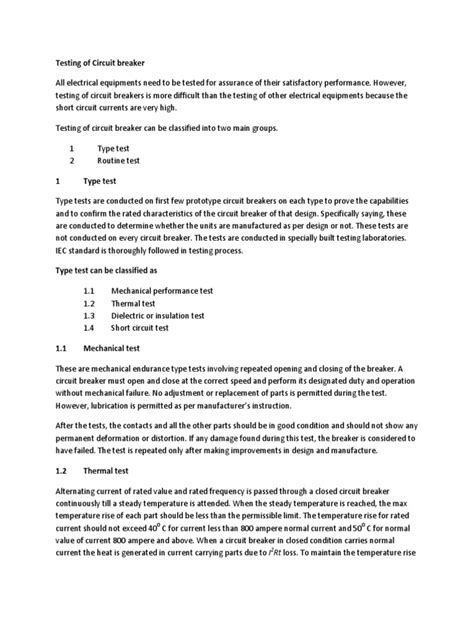 Circuit Breaker Testing | PDF | Insulator (Electricity) | High Voltage