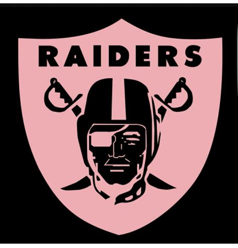 Pink Raiders | Raiders, Oakland raiders logo, Logos