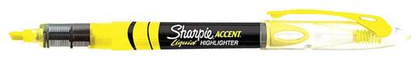 SHARPIE, Chisel, Yellow, Highlighter - 5TCG7|1754463 - Grainger