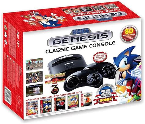 Genesis Classic 80 Preloaded Games Console [AT GAMES] : Amazon.ca: Jeux vidéo