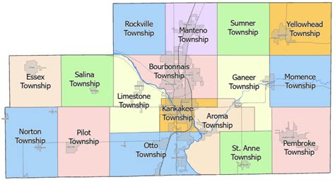 Kankakee County Zoning Map - Billye Sharleen