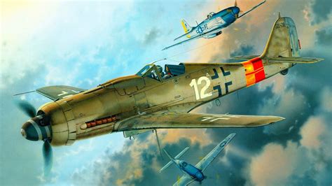 1600x1200 resolution | brown aircraft illustration, World War II, fw 190, Focke-Wulf, Luftwaffe ...