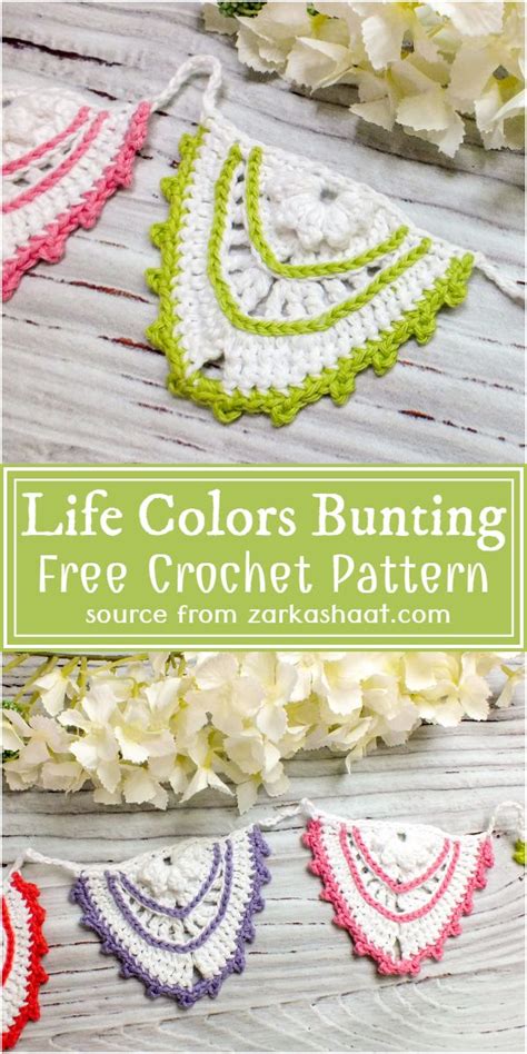 Best Crochet Bunting Patterns - Free Crochet Patterns