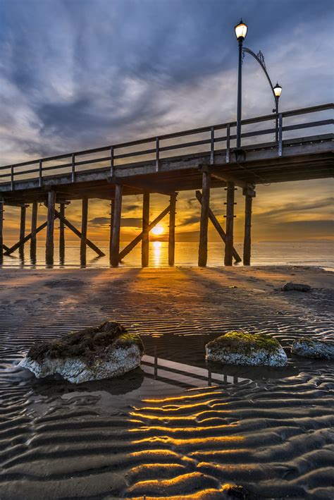 White Rock Beach Pier at sunset | The White Rock Beach Pier … | Flickr