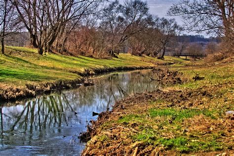 Free Images : tree, water, grass, creek, meadow, river, pond, reservoir, terrain, waterway ...