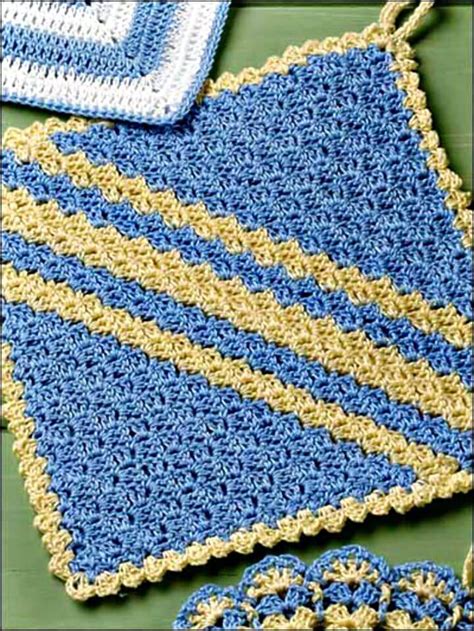 112 Free Crochet Potholder Patterns ⋆ DIY Crafts