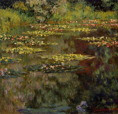 Water-Lilies 1904 Painting | Claude Oscar Monet Oil Paintings