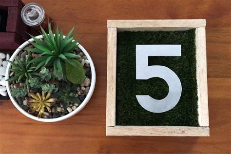 DIY - MODERN HOUSE NUMBER PLAQUE - DIY Projects