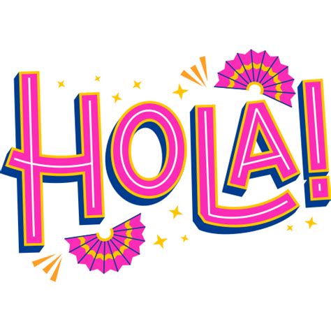 Hola Stickers - Free communications Stickers