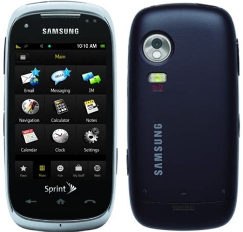 Sprint To Release Samsung Instinct HD With Full Opera Mobile 9.7 Browser And HDTV Out « My ...