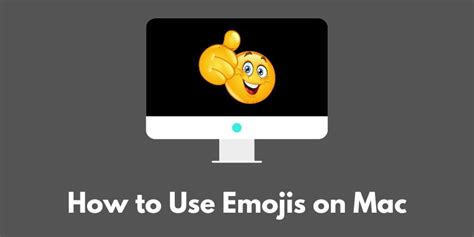 How to Use Emojis on Mac - Software Tools