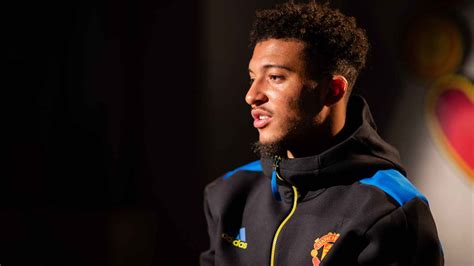 Jadon Sancho interview previewing Man Utd v Watford | Manchester United