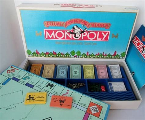 Vintage 1985 Monopoly Board Game