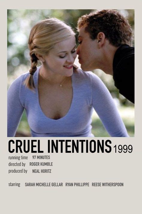 Cruel Intentions Poster | Teen Movies