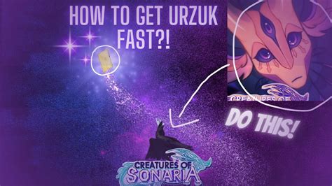 GUIDE TO GETTING URZUK! WHAT TO KNOW SO FAR! (CREATURES OF SONARIA!) - YouTube