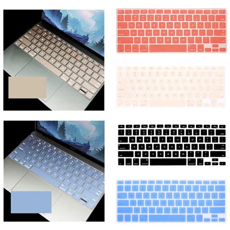 Waterproof Silicone Keyboard Cover Protector Skin for Apple Macbook Air 11 Soft keyboard ...